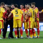 Benevento, rifinitura in Liguria per i giallorossi. Due dubbi per Baroni