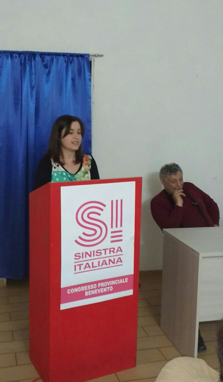 Benevento| Sinistra Italiana, Federica De Nigris nuovo segretario provinciale