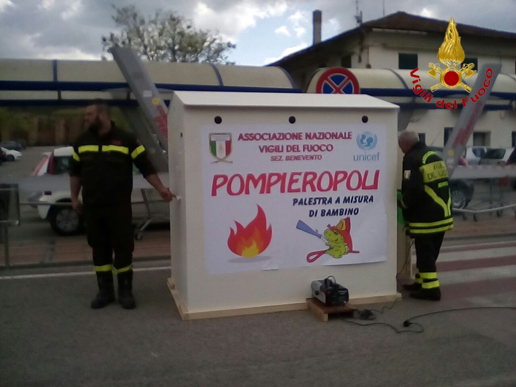 Benevento| Pompieropoli, a lezione di sicurezza