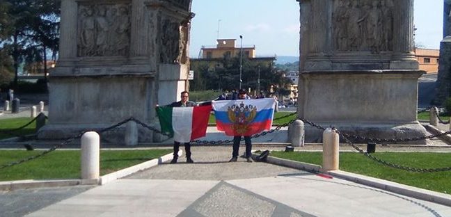 Benevento| Attentato a San Pietroburgo, “Noi con Salvini” espone striscione