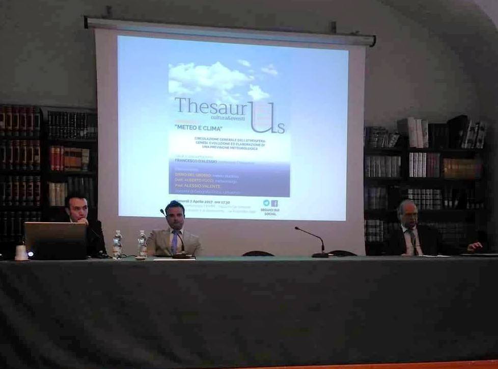 Benevento| “Meteo e clima”, successo per il convegno di “Thesaurus”