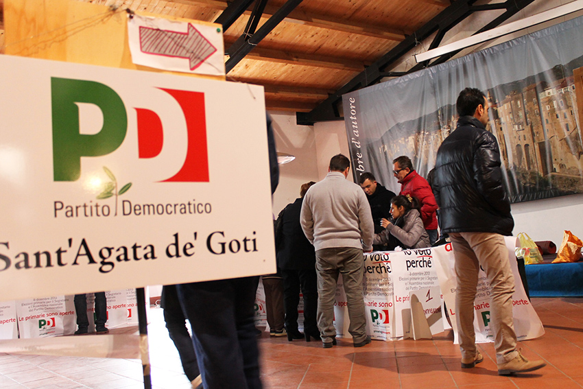 Sant’Agata de’ Goti| Primarie Pd. Domani gazebo a sostegno della mozione Renzi
