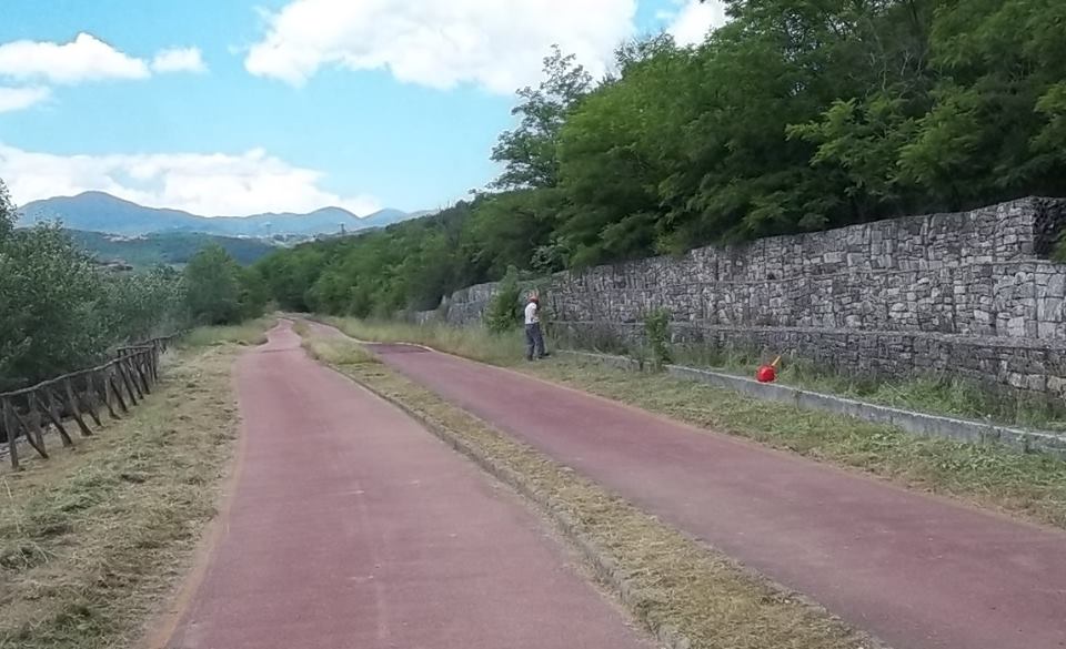 Benevento| La pista ciclo pedonale è ora ripulita