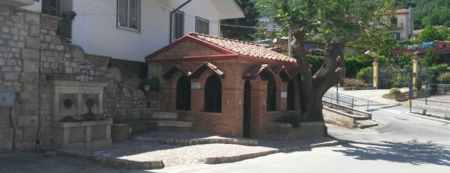 Cautano| Si inaugura l’antico lavatoio