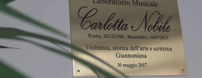 Benevento| Carlotta, il Giannone le intitola una sala musicale