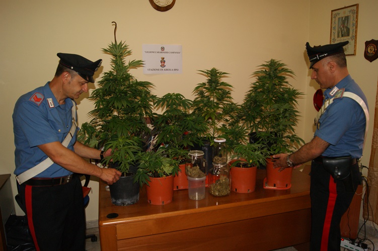 Airola| Droga in casa di un architetto