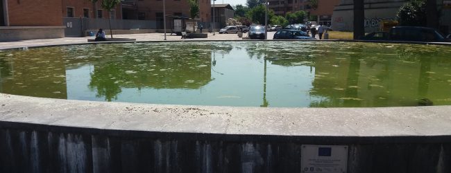 Benevento| Il verde fontana del Rione Ferrovia