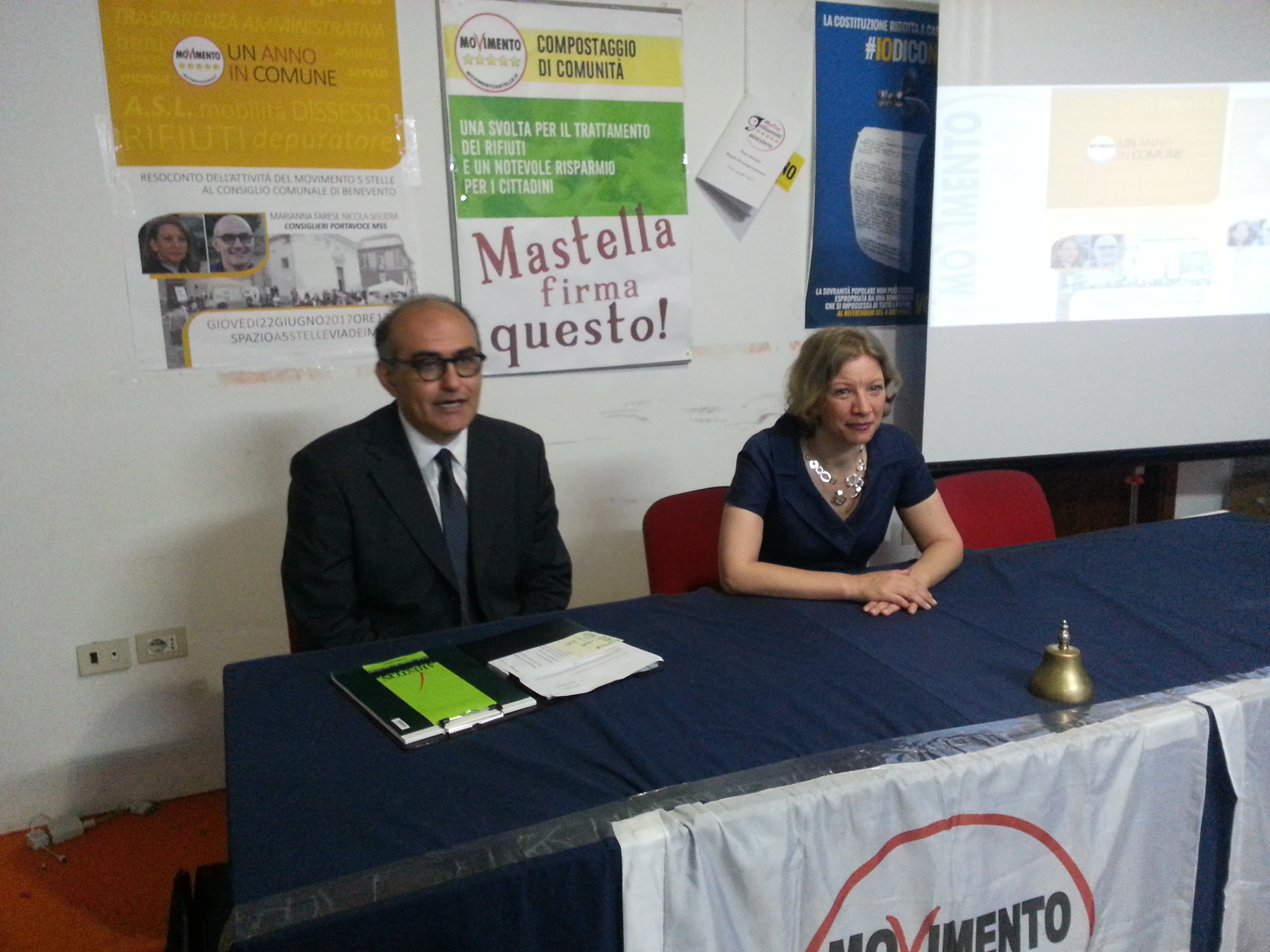 Benevento| 5Stelle, un anno di lavoro contro il dirigismo mastelliano