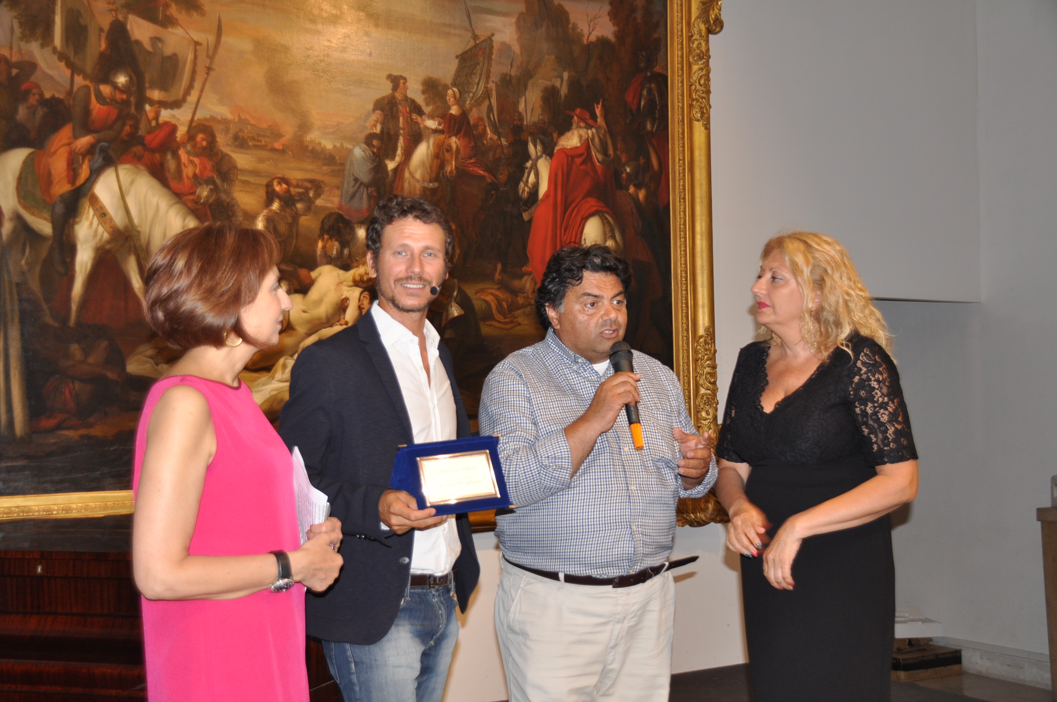 Benevento| L’attore Greco infiamma le “Notti al Museo”