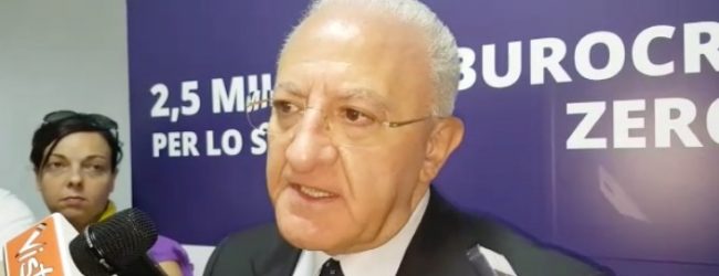 Telese Terme| De Luca nel Sannio per inaugurare poliambulatorio