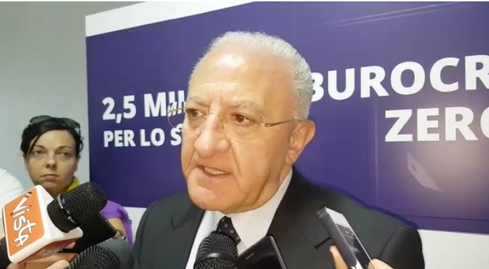 Telese Terme| De Luca nel Sannio per inaugurare poliambulatorio