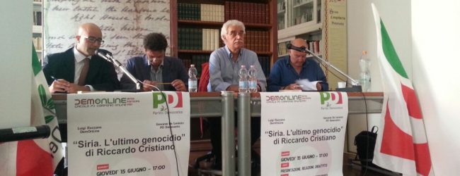 Benevento| Siria, Riccardo Cristiano: pace e sviluppo per fermare il massacro