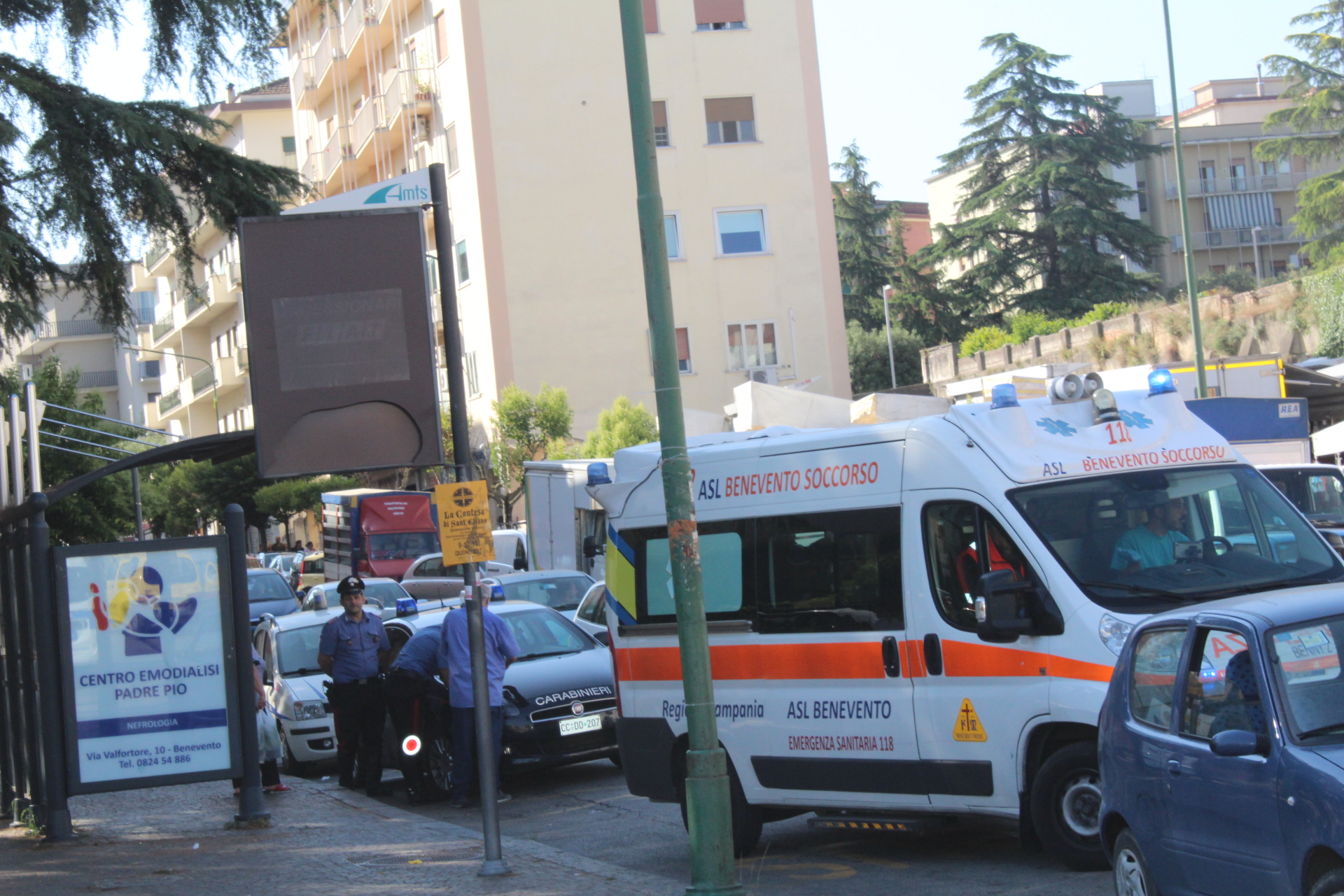 Benevento| Lite al mercato di Piazza Risorgimento