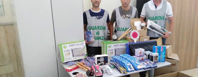 Benevento| Sequestro di prodotti cinesi nel Sannio