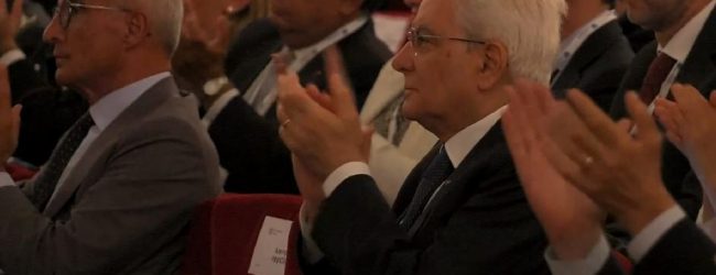Mattarella alla cerimonia degli Industriali di Napoli