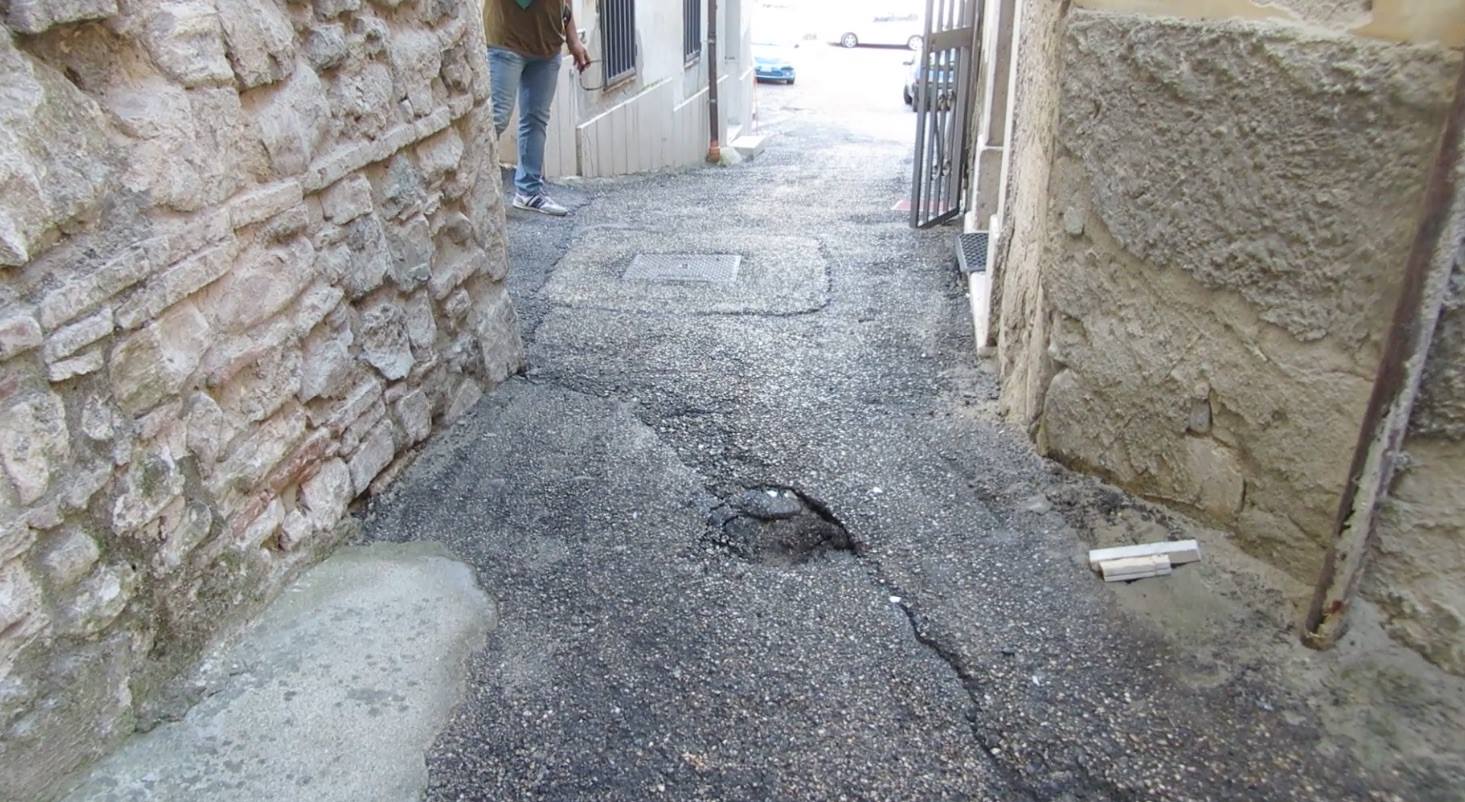 Benevento| Bomba carta in via San Donato/FOTO