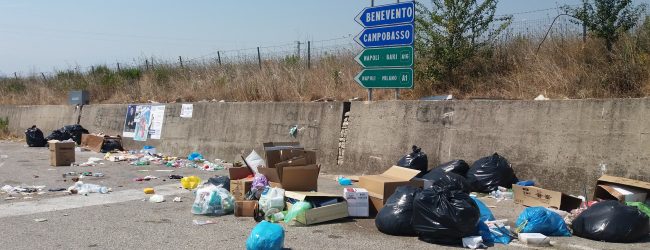 Benevento| San Chirico, la spazzatura ritorna