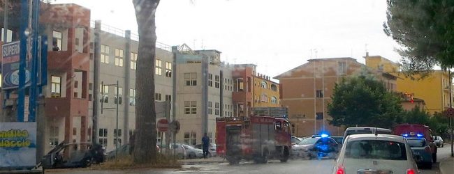 Benevento| Fiamme in una BMW, paura al Rione Libertà