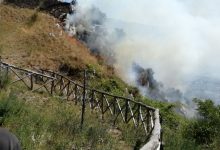 Fiamme in Irpinia: ancora allarme a Montevergine