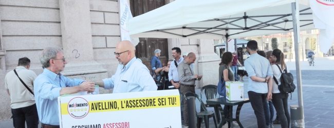 Avellino| Cinque Stelle, gazebo in piazza per scegliere i futuri assessori