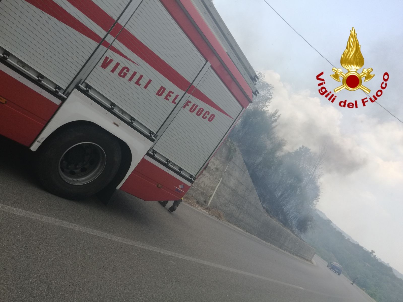 Irpinia in fiamme, distrutti 530 ettari di bosco