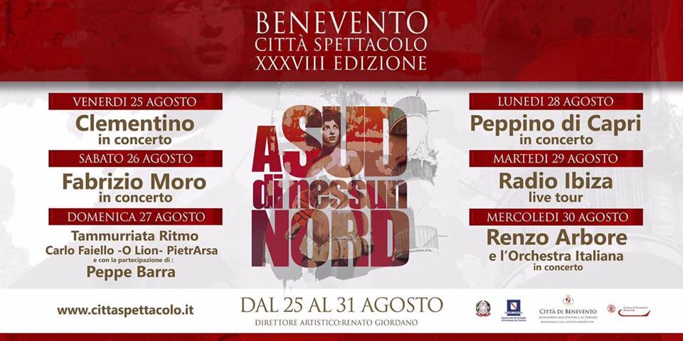 Benevento| Città Spettacolo, al via la prima serata di “A Sud di nessun Nord”