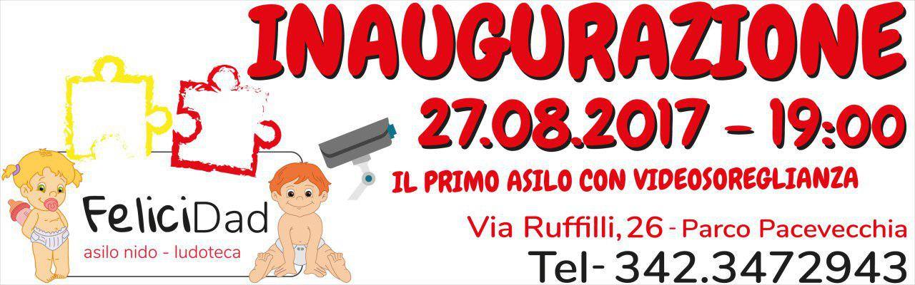 Benevento| Apre in città nuovo asilo nido con videosorveglianza “FeliciDad”