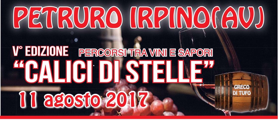 Petruro Irpino| Per tre giorni, tra stelle cadenti e paesaggi mozzafiato, risplenderà il giallo dorato del Greco di Tufo