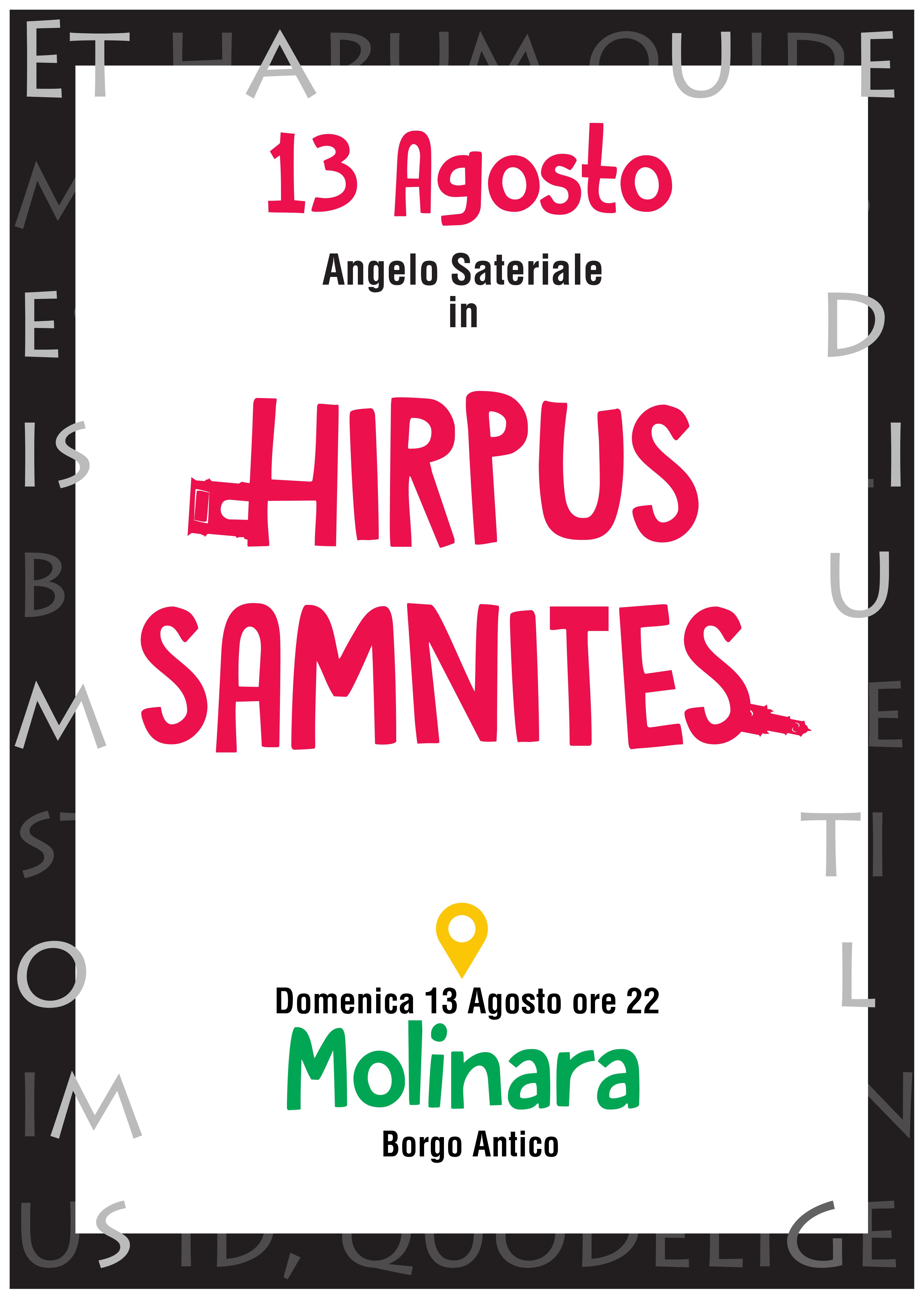 Benevento|”Hirpus Samnites” a volo…d’Angelo sul dualismo Irpinia Sannio