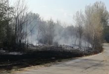 Benevento| Fiamme a San Vitale/Foto