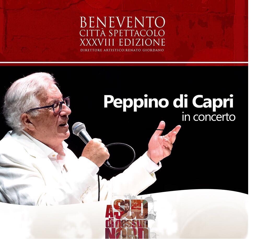 Benevento|Città Spettacolo 2017: Peppino di Capri in Concerto