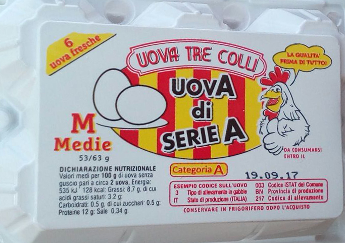 Benevento| Vicenda uova “Tre Colli”, Altrabenevento: “sono ancora in vendita. Cosa controlla Asl e Carabinieri?”