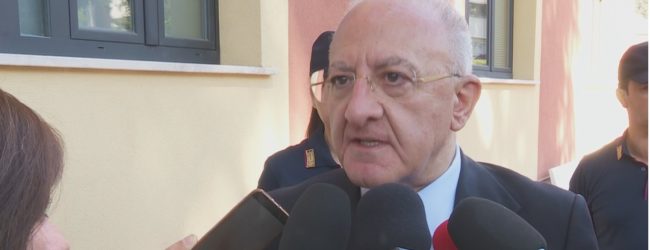 Torrecuso| De Luca arriva nel Sannio per inaugurare la Scuola del Gusto