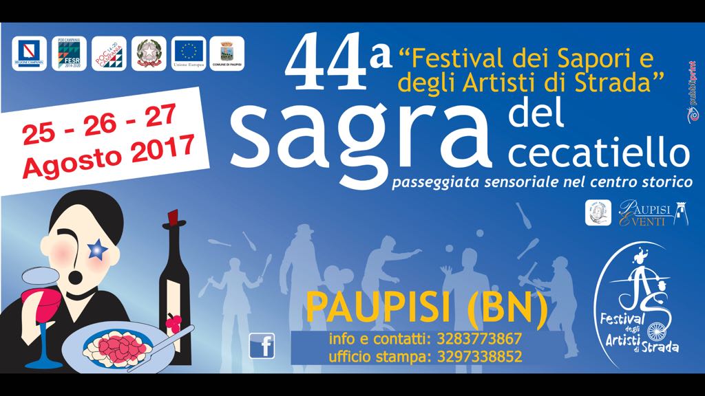 Paupisi| Festival dei Sapori, Coletta: “uno degli eventi più attesi del Sannio”