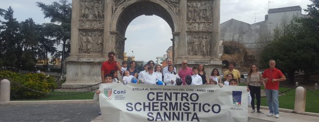 #Fencingmob: curiosità in città per l’evento.