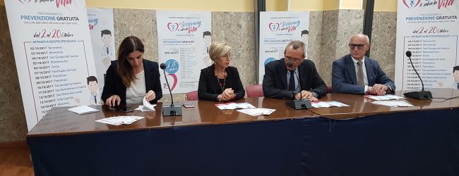 Benevento| “Lo screening ti salva la vita”: parte il tour dell’Asl nel Sannio