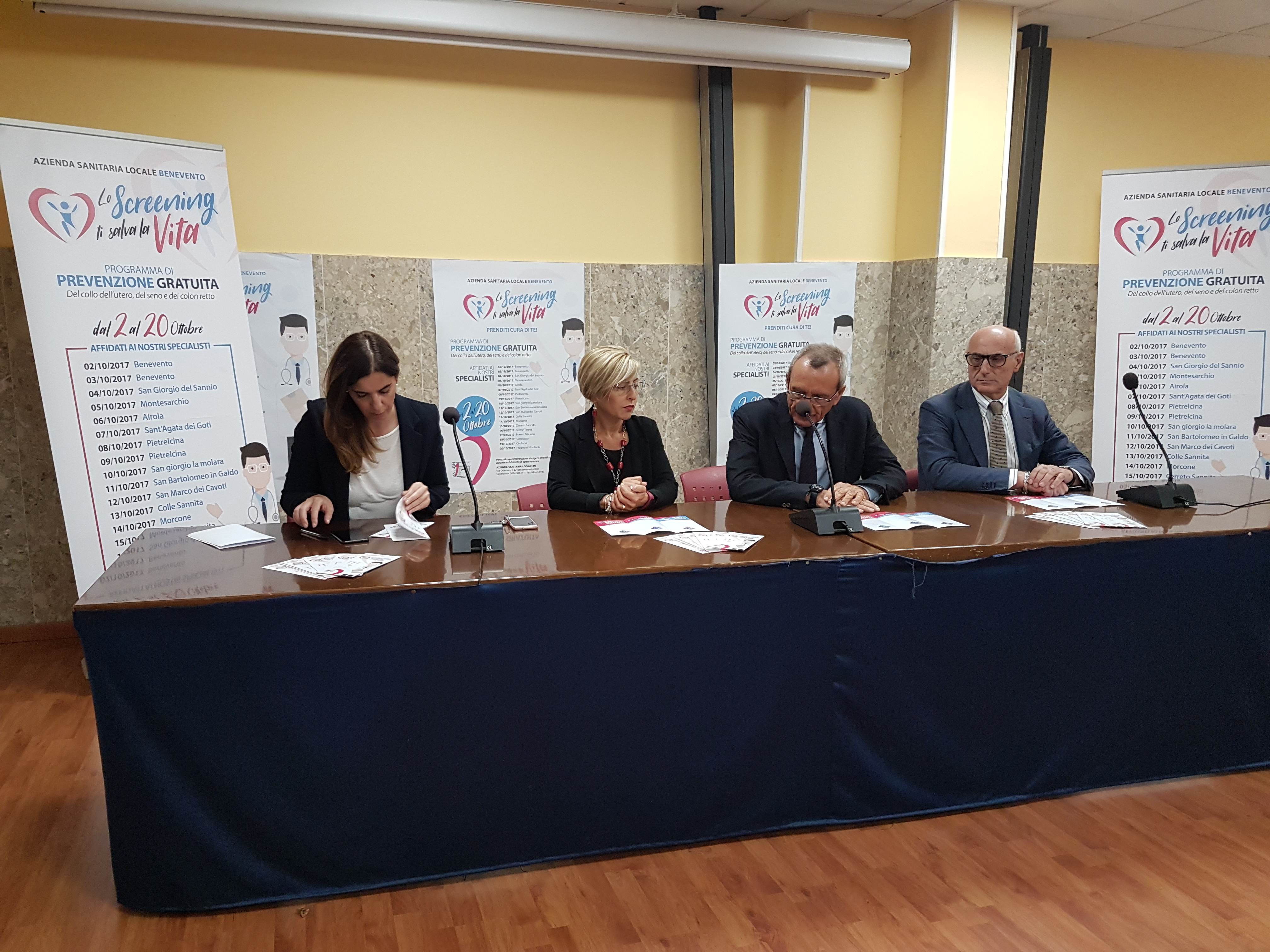 Benevento| “Lo screening ti salva la vita”: parte il tour dell’Asl nel Sannio