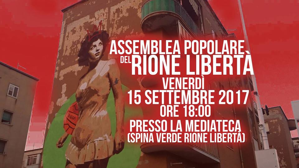 Benevento| AP Rione Libertà: il 15 settembre la prima assemblea