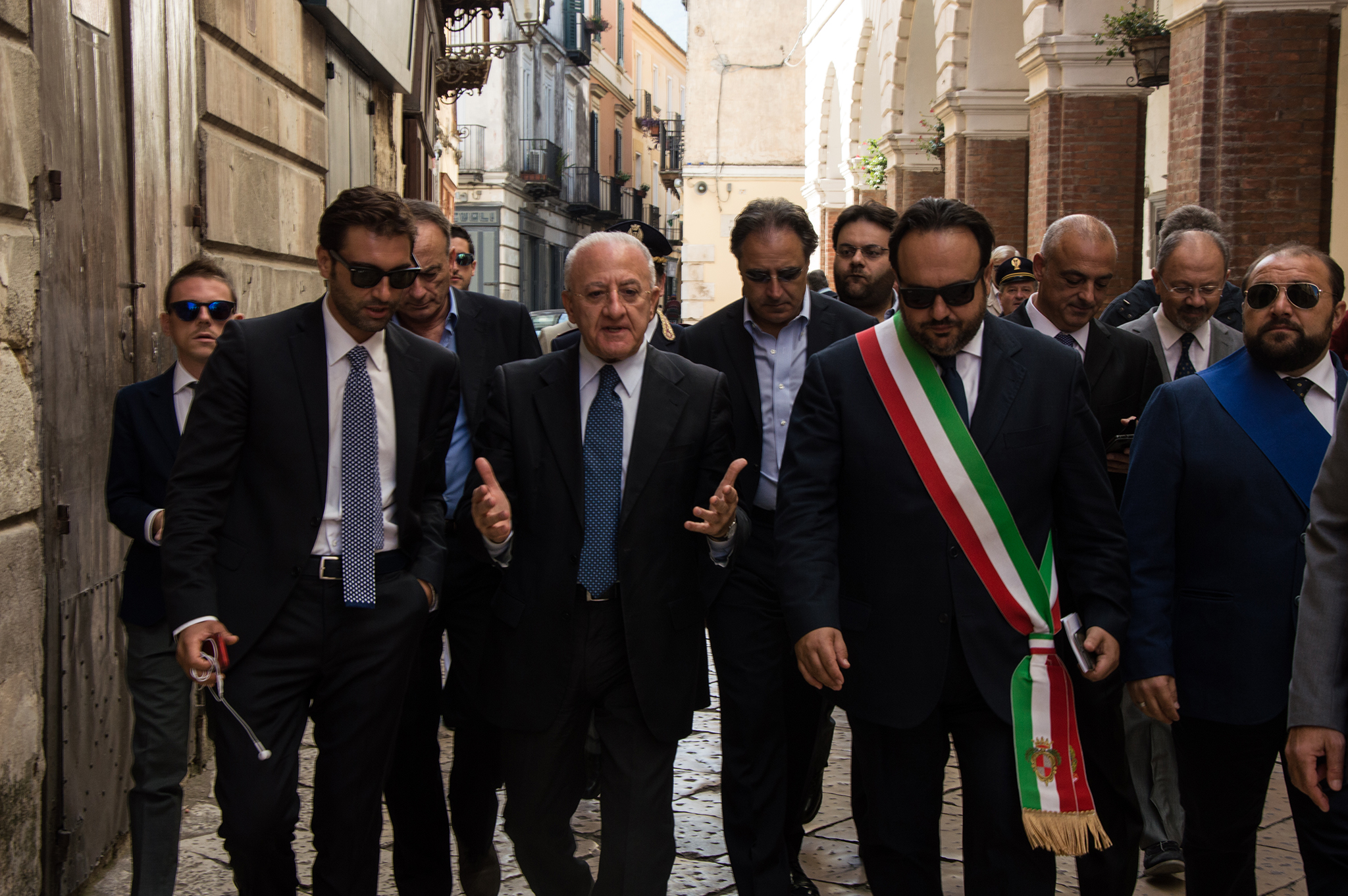 Sant’Agata de’ Goti| Inaugurazione costone tufaceo. Da De Luca via libera al Polo Oncologico