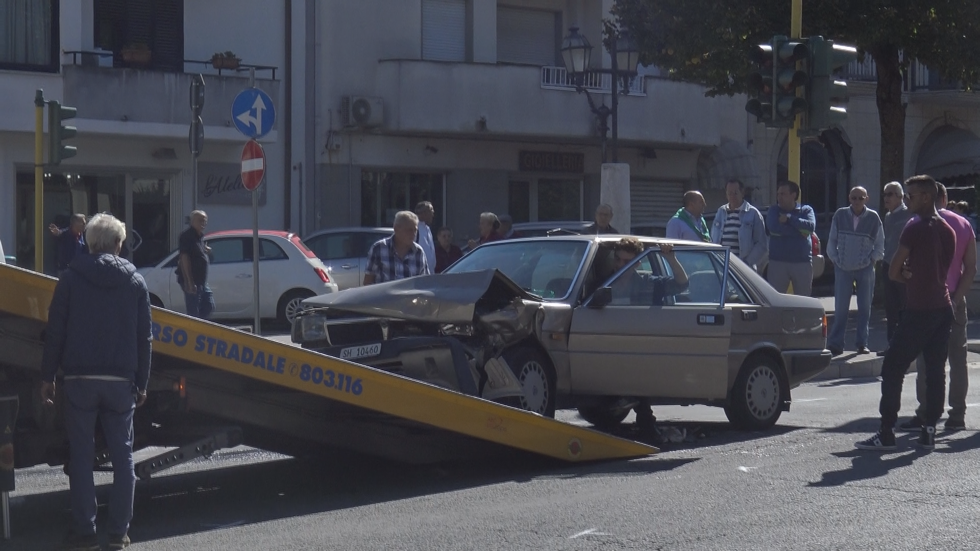 San Giorgio del Sannio| Incidente al Viale Spinelli: un ferito