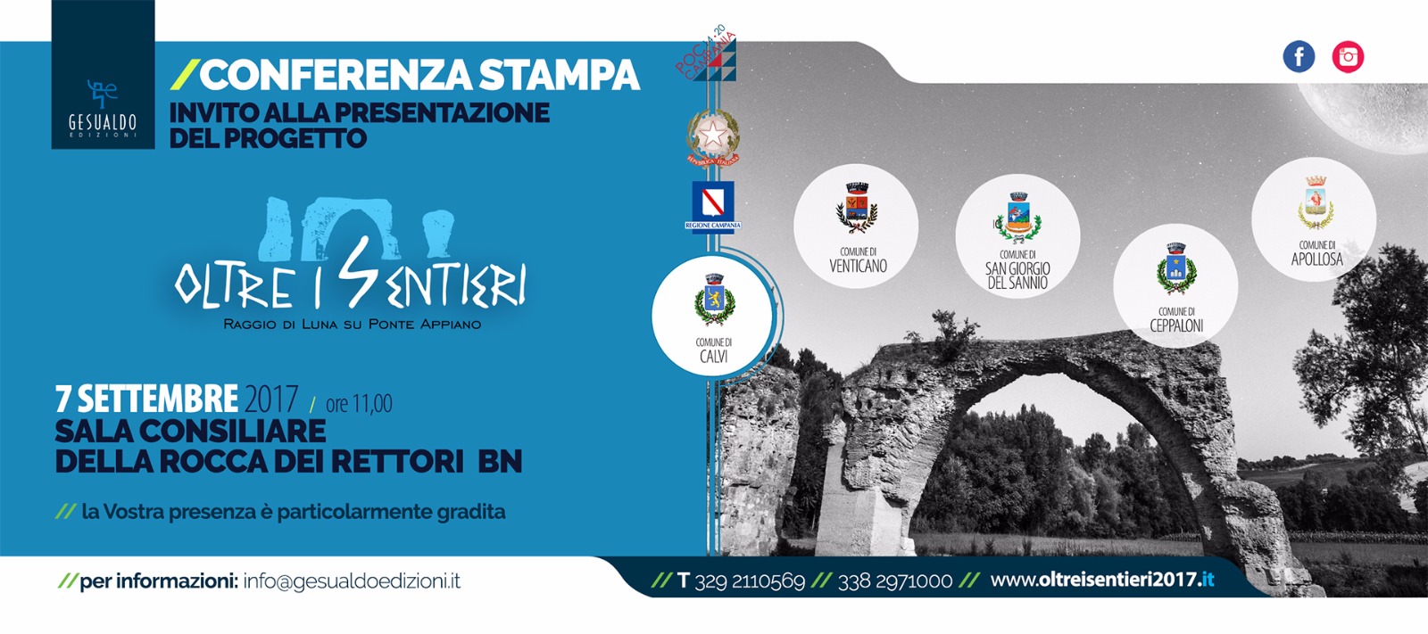 Calvi| Si presenta “Oltre i sentieri: raggio di luna su Ponte Appiano”