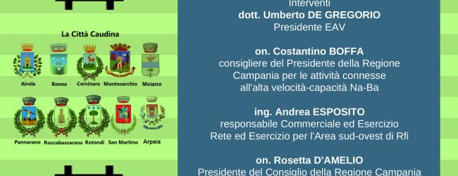 Trasporti in Valle Caudina, convegno sul sistema regionale