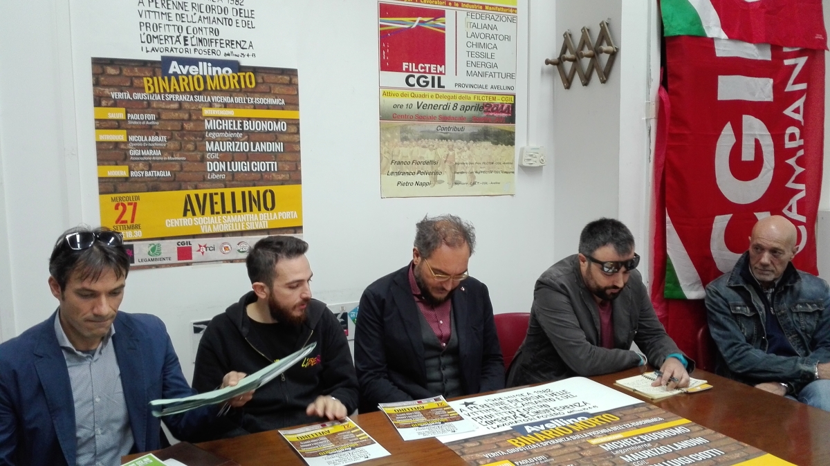 Avellino| Ex Isochimica, Cgil e Libera: chiediamo verità e giustizia