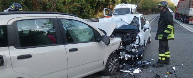 Telese Terme| Scontro sulla Telesina, ferite due persone