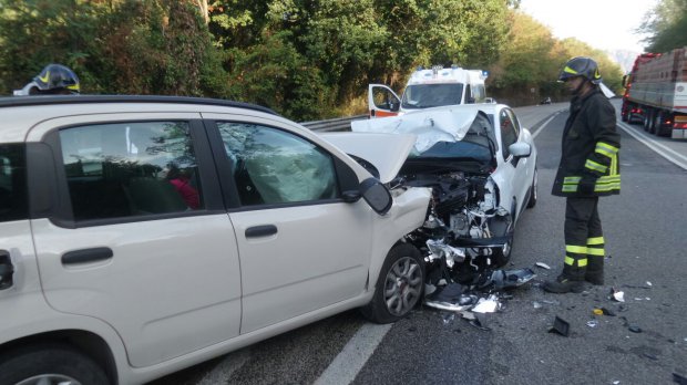 Telese Terme| Scontro sulla Telesina, ferite due persone