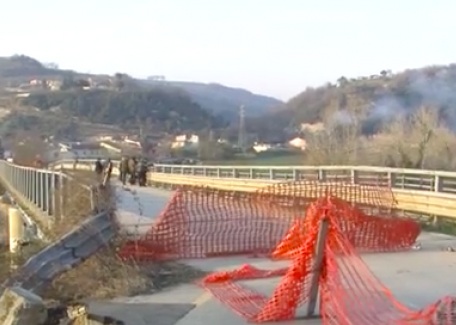 Riapre la Provinciale 106 Ponte- Torrecuso