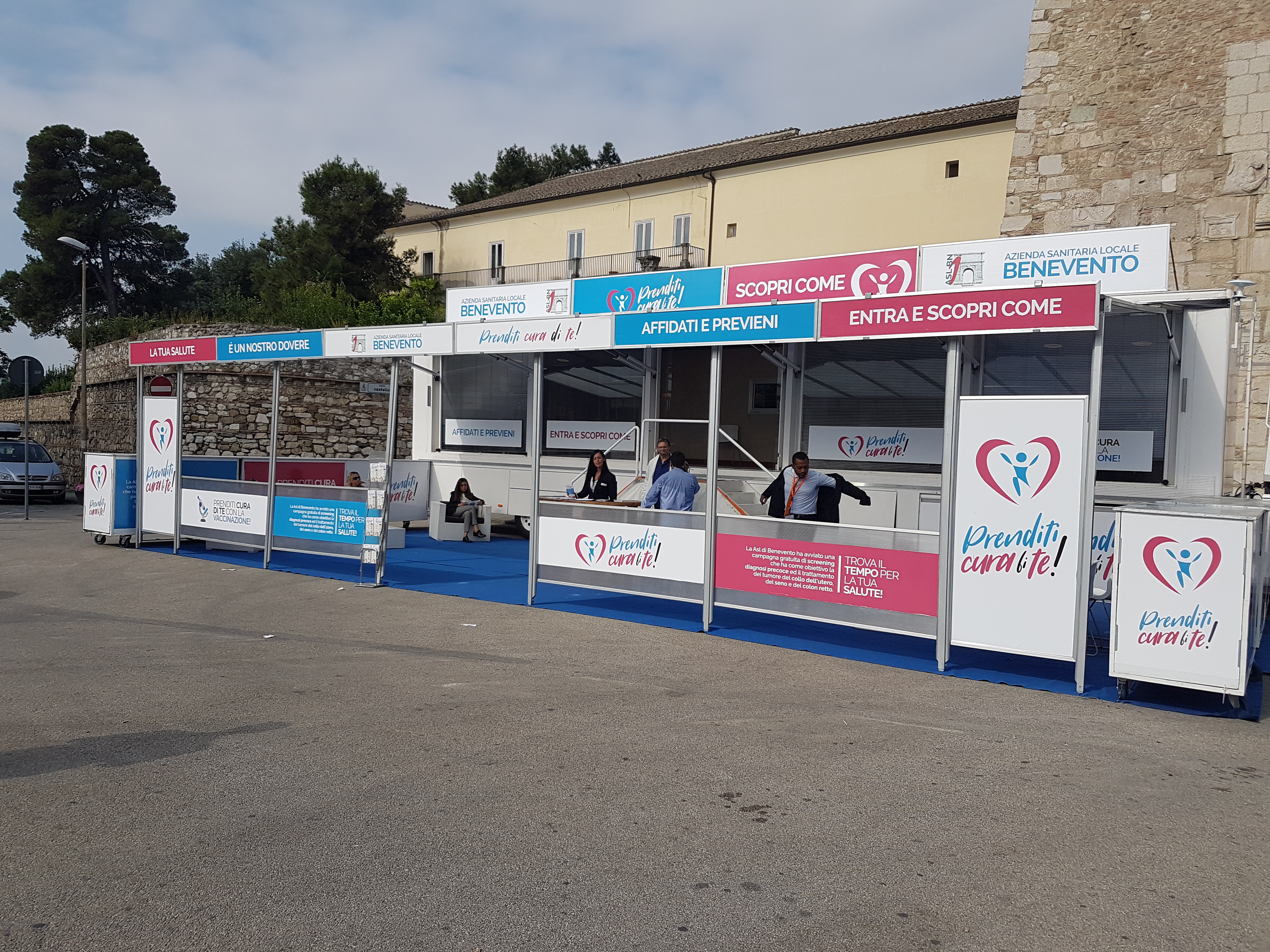 Benevento| In piazza Castello sbarca il camper “Lo screening ti salva la vita”