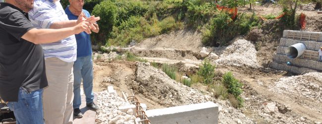 Campoli Monte Taburno| Ponte Jenga, ultime opere poi la riapertura dopo l’alluvione
