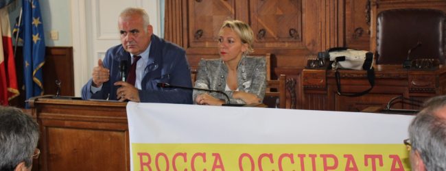 Benevento| La protesta dei dipendenti della Provincia nel giorno dello sciopero nazionale