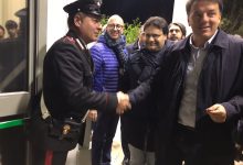 Benevento| Renzi arriva con l’ultimo treno